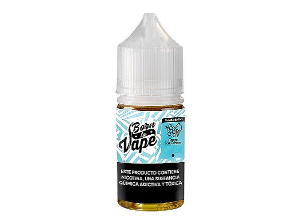 Salt Born To Vape Grape Ice Cream 30ML 35MG