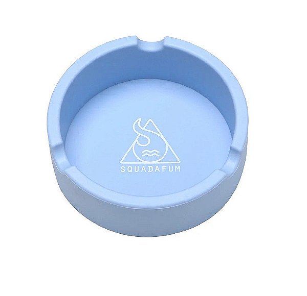 Cinzeiro de Silicone Squadafum Redondo Lilas