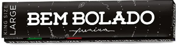 Seda Bem Bolado Premium Preta Large 110x44mm