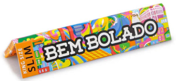 Seda Bem Bolado Laranja Slim 110x36mm
