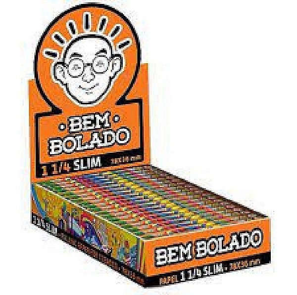 Seda Bem Bolado Laranja 1 1/4 Slim 78x36mm