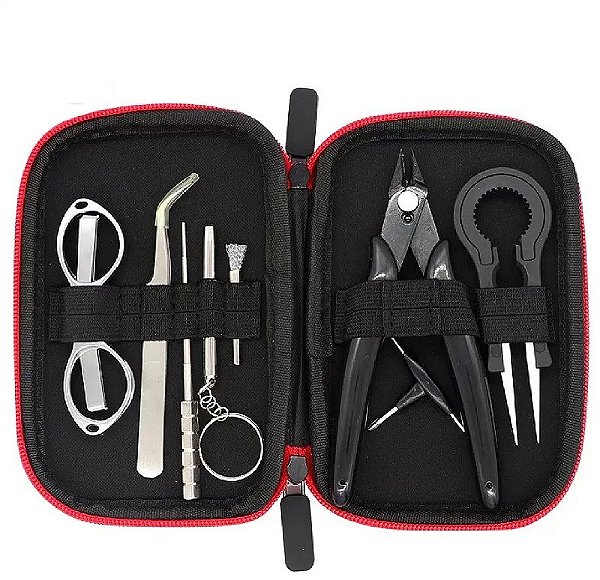 Kit Ferramentas Vape Black Smith