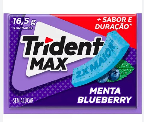 Trident Max Mentablueberry