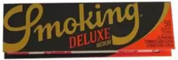 Seda Smoking Deluxe Preta 1 1/4