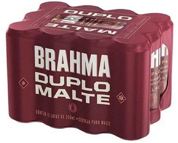 Brahma Duplo Malte 350ML - 12und