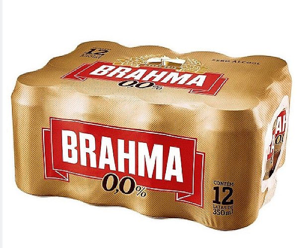 Brahma Zero Alcool 350ML -12und