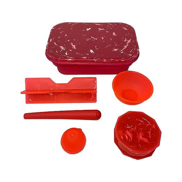 Kit Silicone Retratil 6 Pecas