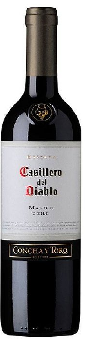 Vinho Casillero del Diablo Malbec 750ML