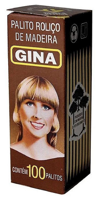 Palito de Dente Gina 100 Palitos