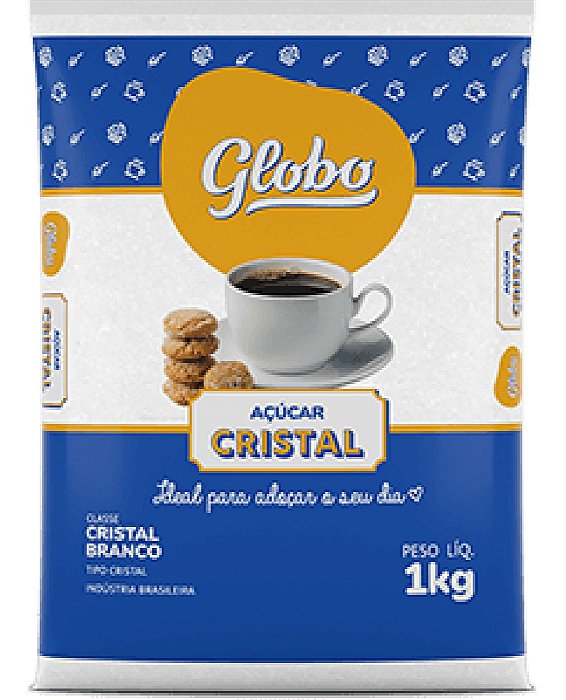 Acucar Globo Cristal 1KG