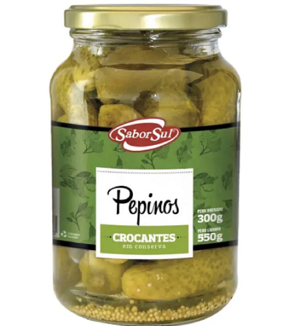 Pepino Sabor Sul Conserva 300G