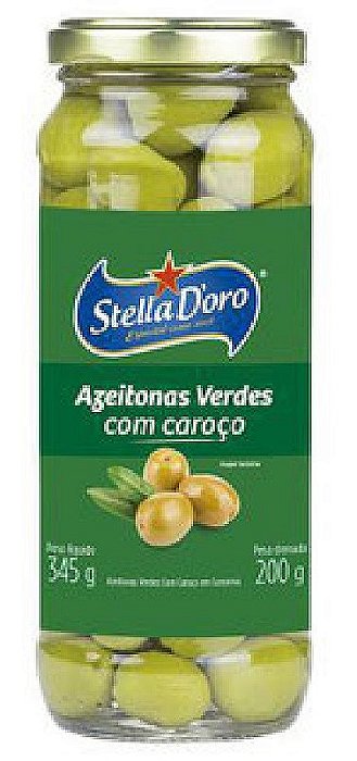 Azeitona Stella D'Oro Conserva 345G