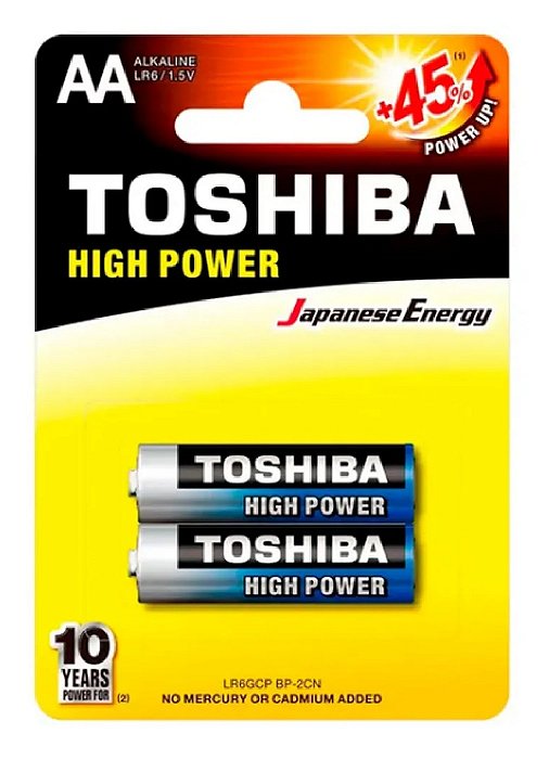 Pilhas Toshiba Aa C/2 (normal)