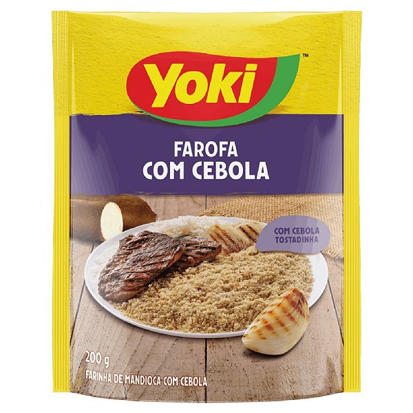 Farofa Yoki Com Cebola 200G
