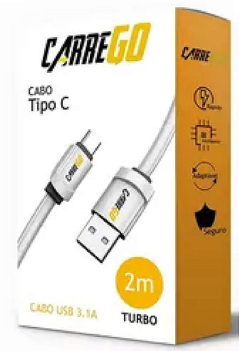 Cabo Tipo C Carrego 2mt