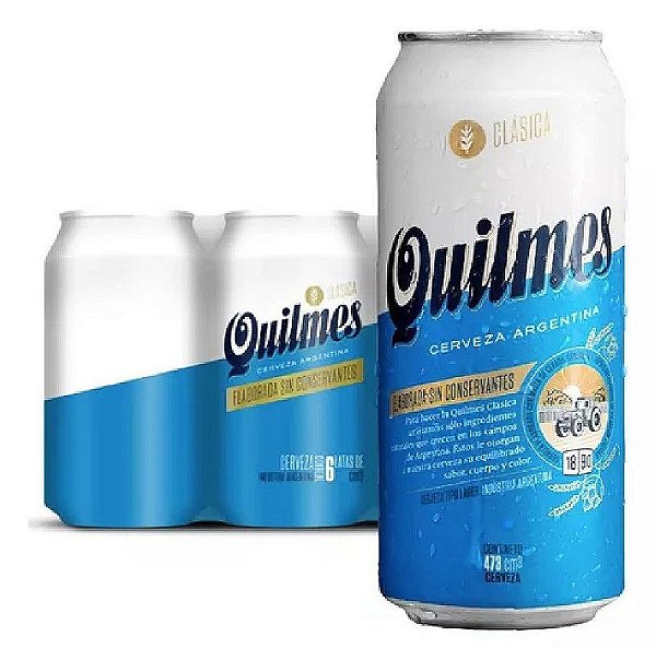 Quilmes 473ML - 6und