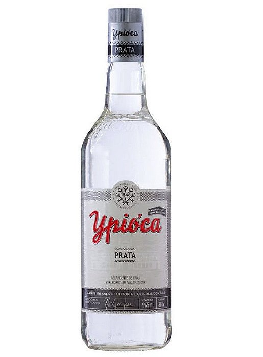 Cachaca Ypioca Prata 965ML