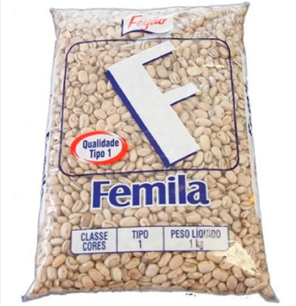 Feijao Femila Branco 1KG