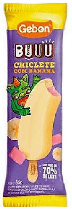 Picole Gebon Buu Chiclete de Banana