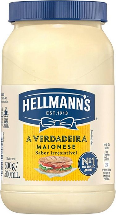 Maionese Hellmans 500G