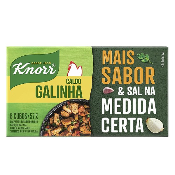 Caldo Knor Galinha 57G