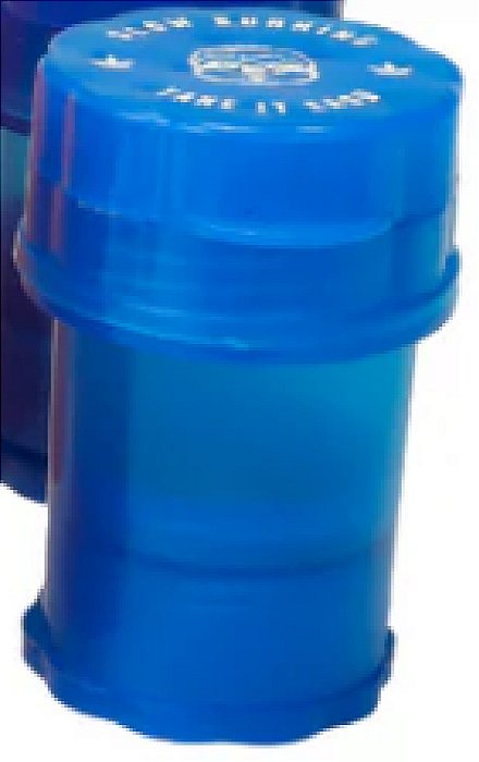 Dichavador Plastico Slow Burning Saver 4 Partes Azul