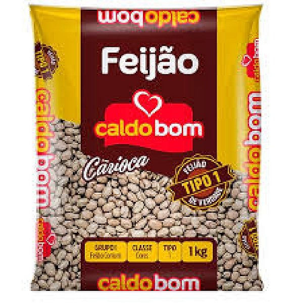 Feijao Caldo Bom Branco 1KG