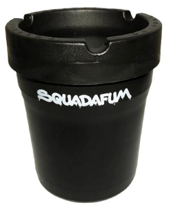 Cinzeiro Squadafum Turn Off Preto