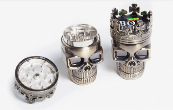 Dichavador Metal Genio Caveira