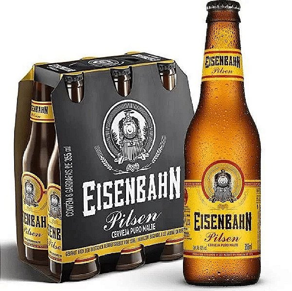 Eisenbahn Ln Pilsen 355ML - 6und