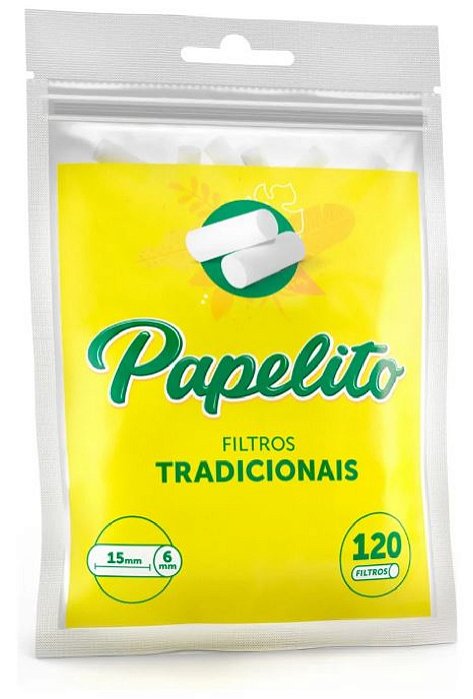 Filtro Papelito Tradicional 6x15mm