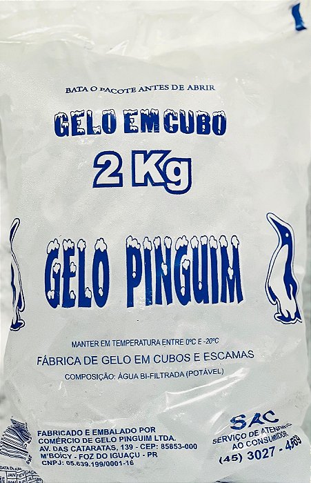 Gelo Cubo 2KG