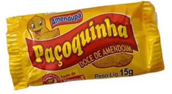Pacoquinha Amendupa Rolha 15G