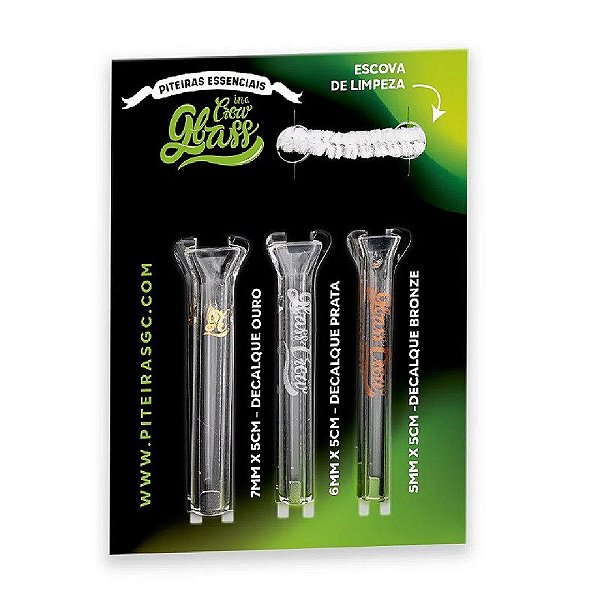 Piteira de Vidro Glass Crew