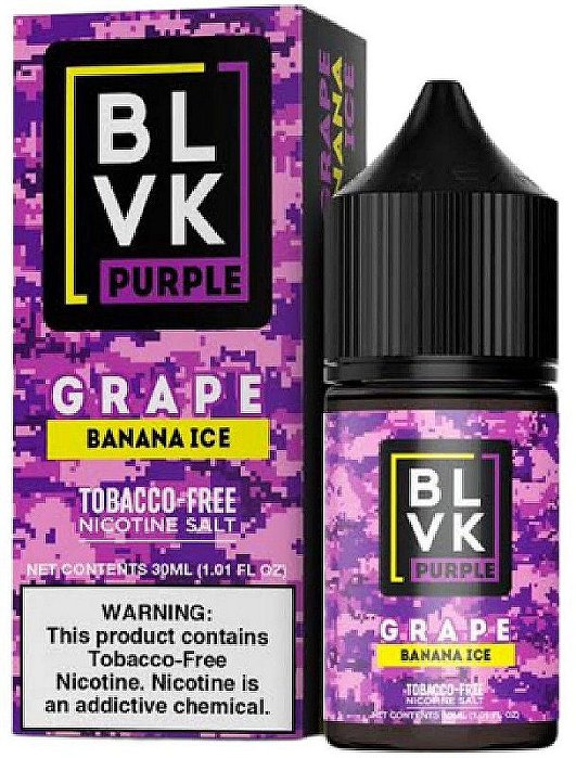 Salt Blvk Purple Grape Banana Ice  50MG 30ML