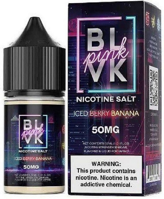 Salt Blvk Pink Iced Berry Banana 50MG 30ML
