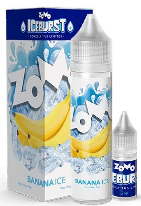 Juice Zomo Banana Ice 3mg/60ml