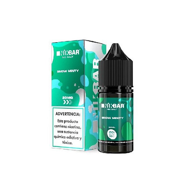 Nicsalt Nikbar Snow Mint Ice 30ml/20mg