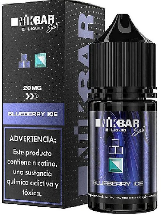 Nicsalt Nikbar Blueberry Ice 30ml/20mg