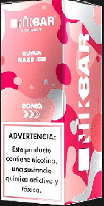Nicsalt Nikbar Guava Razz Ice 30ml/20mg