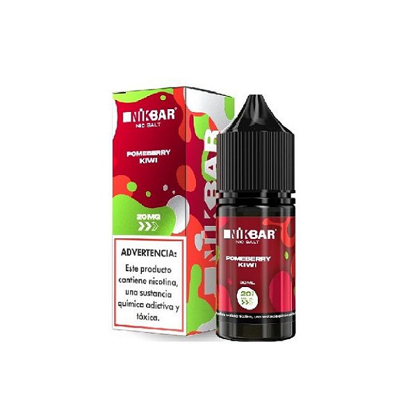 Nicsalt Nikbar Pomeberry Kiwi Ice 30ml/20mg