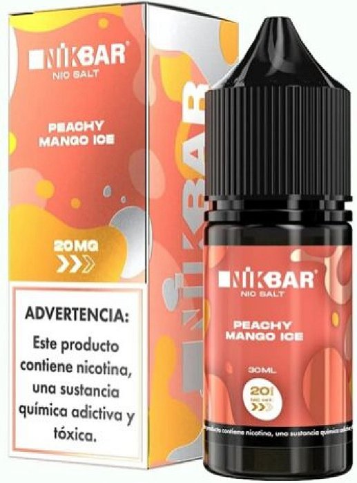 Nicsalt Nikbar Peachy Mango Ice 30ml/20mg