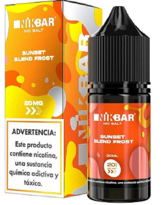 Nicsalt Nikbar Sunset Blend Frost 30ml/20mg
