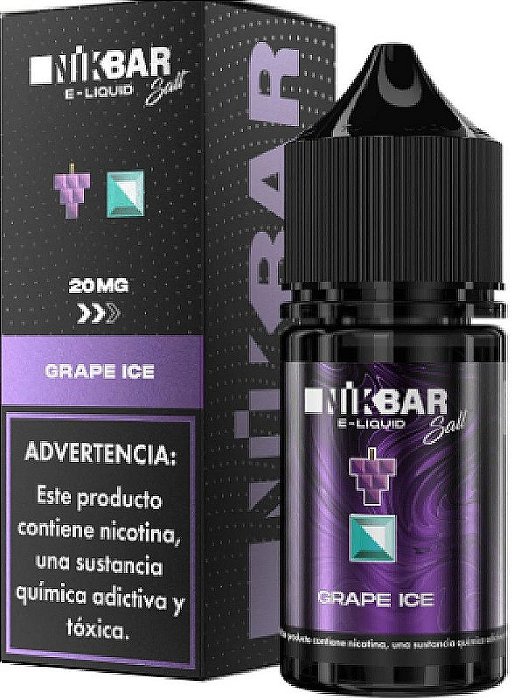 Nicsalt Nikbar Grape Ice 30ml/20mg