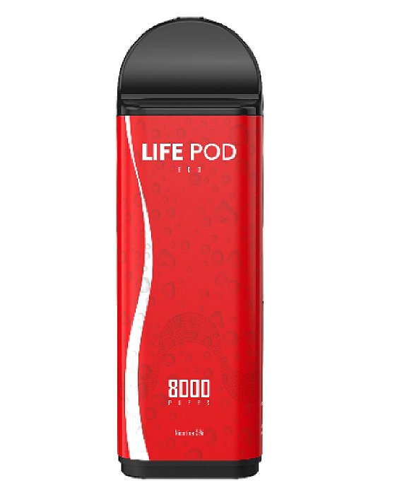 Refil Life Pod 8000 Puffs Coke