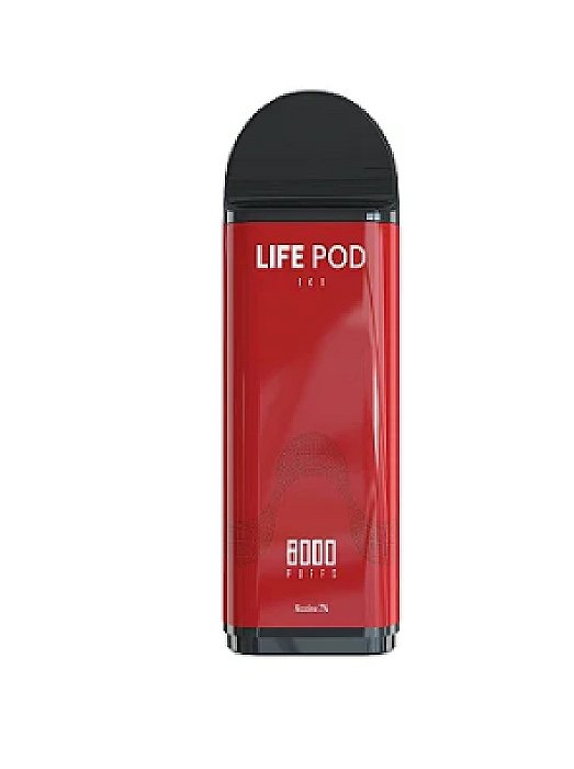 Refil Life Pod 8000 Puffs Strawberry Ice