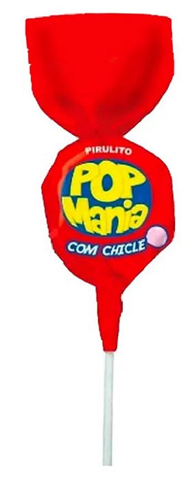 Pirulito Pop Mania Morango