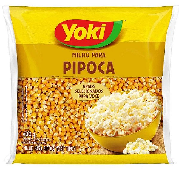 Pipoca Milho Yoki 400G
