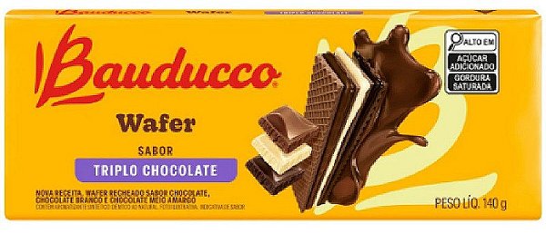 Wafer Bauduco Triplo 140G