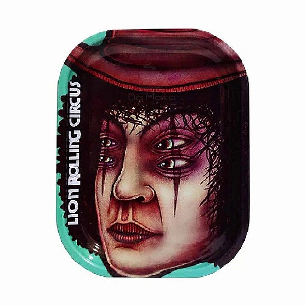 Bandeja de Metal Lion Pequena Ruby